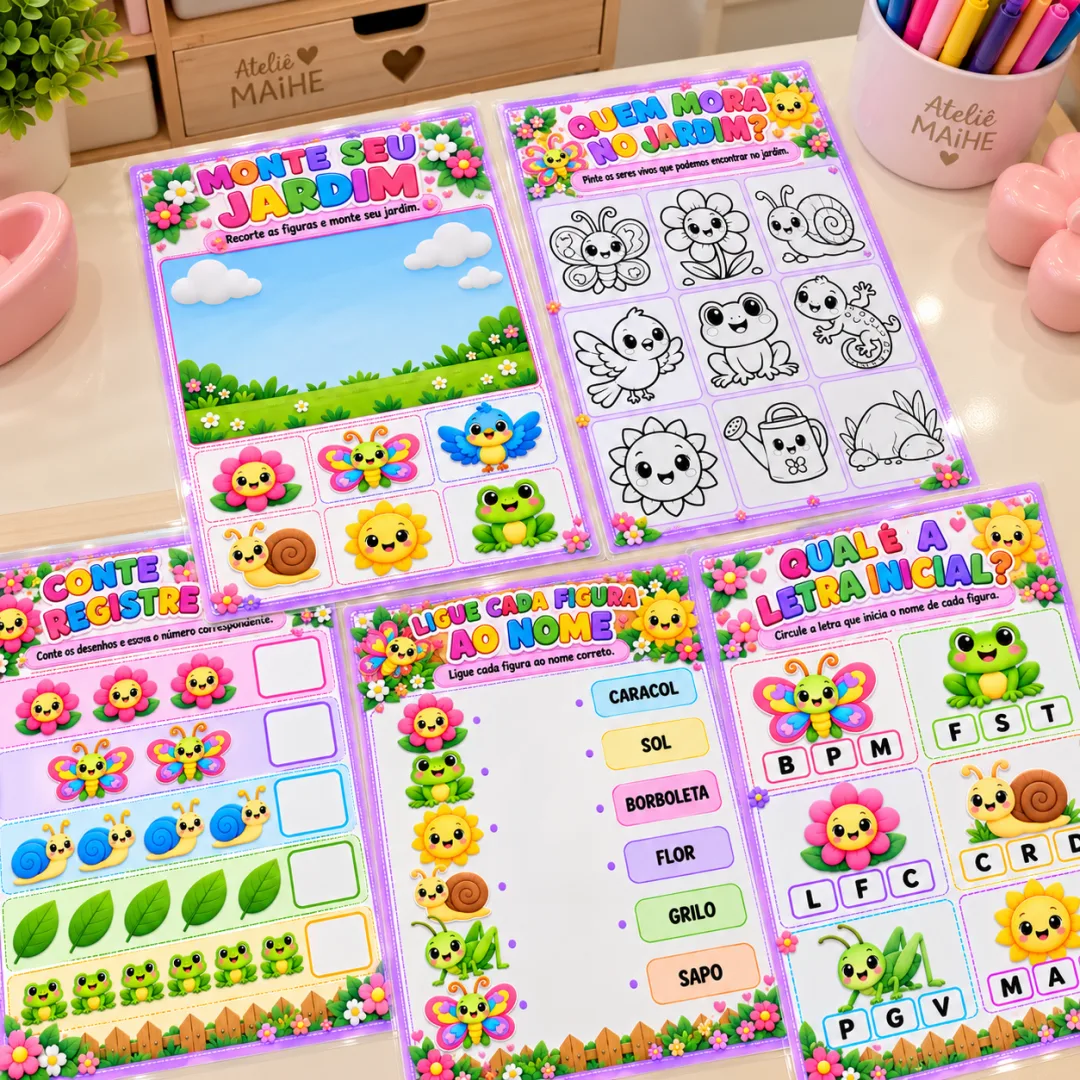 Leilão De Jardim – Atividades Pedagógicas - Educação Infantil - Arquivo Digital — imagem 3