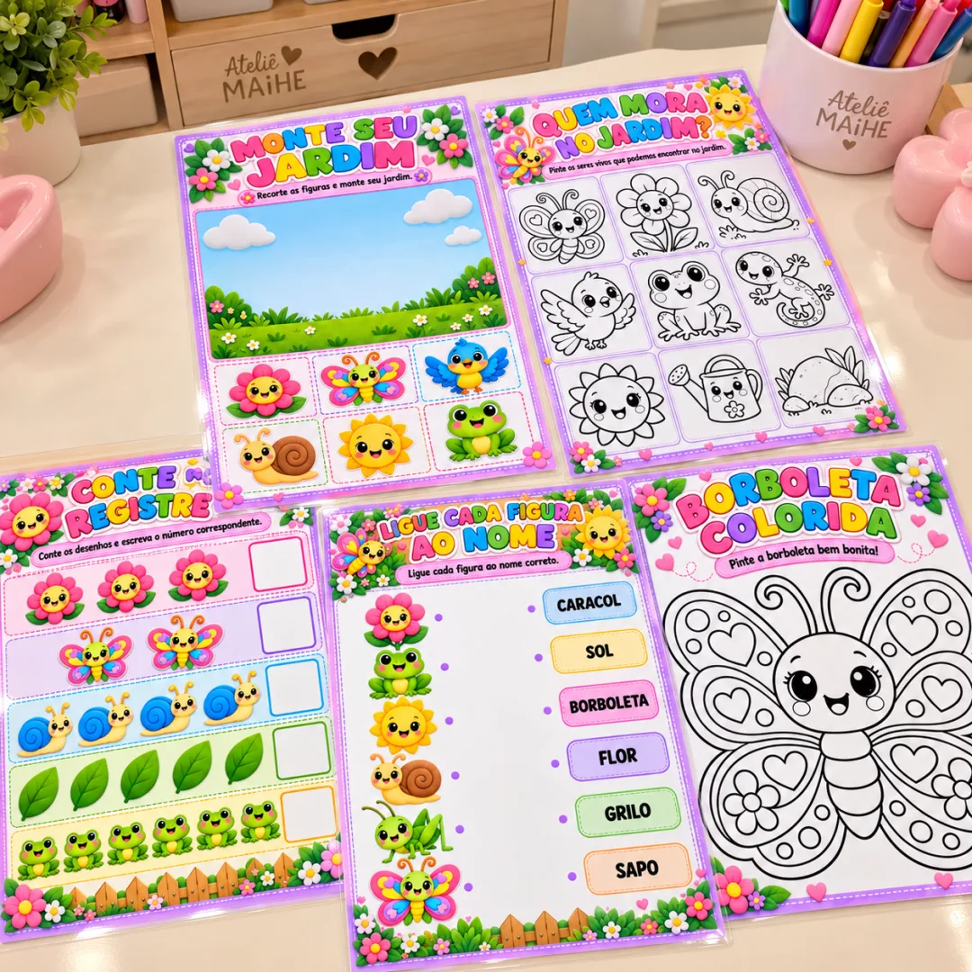 Leilão De Jardim – Atividades Pedagógicas - Educação Infantil - Arquivo Digital — imagem 4