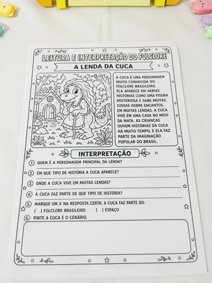🌿✨ LEITURA E INTERPRETAÇÃO DO FOLCLORE ✨🌿 — imagem 4