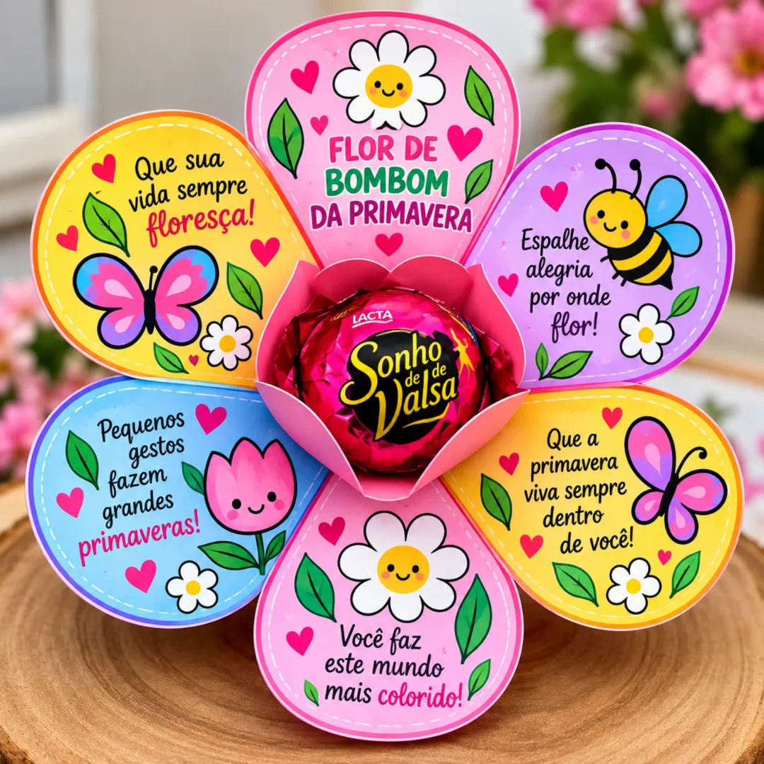 Lembrancinha Bombom de Chocolate - Educação Infantil - PDF — imagem 2