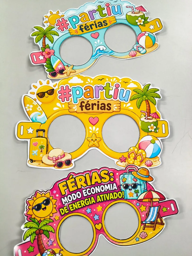 LEMBRANCINHA DE FÉRIAS: ÓCULOS DE FÉRIAS — imagem 2