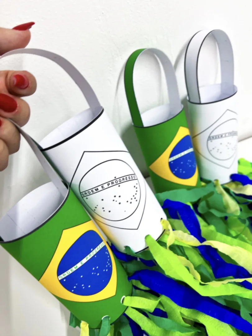 Lembrancinha Pipa de mão Brasil  — imagem 2