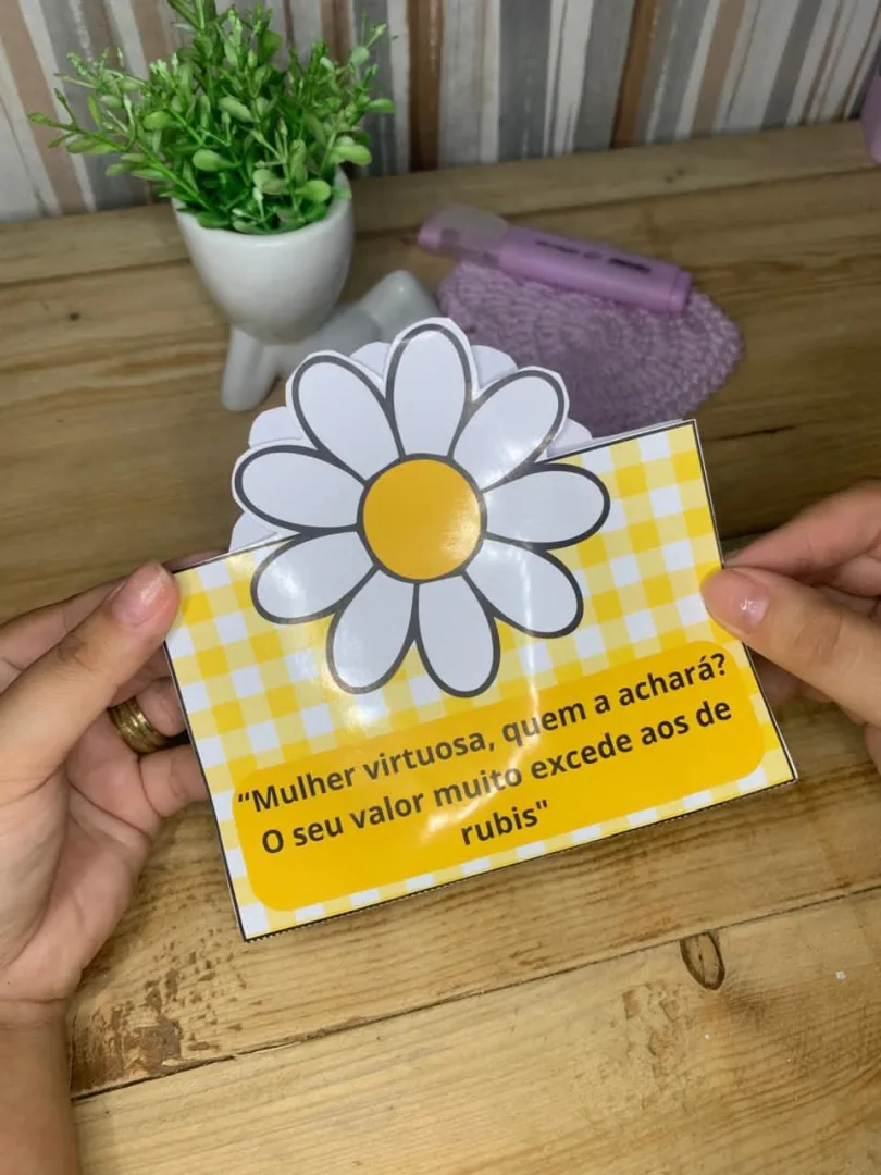 Lembrancinha Dia das Mulheres — Pronto para Imprimir — imagem 2