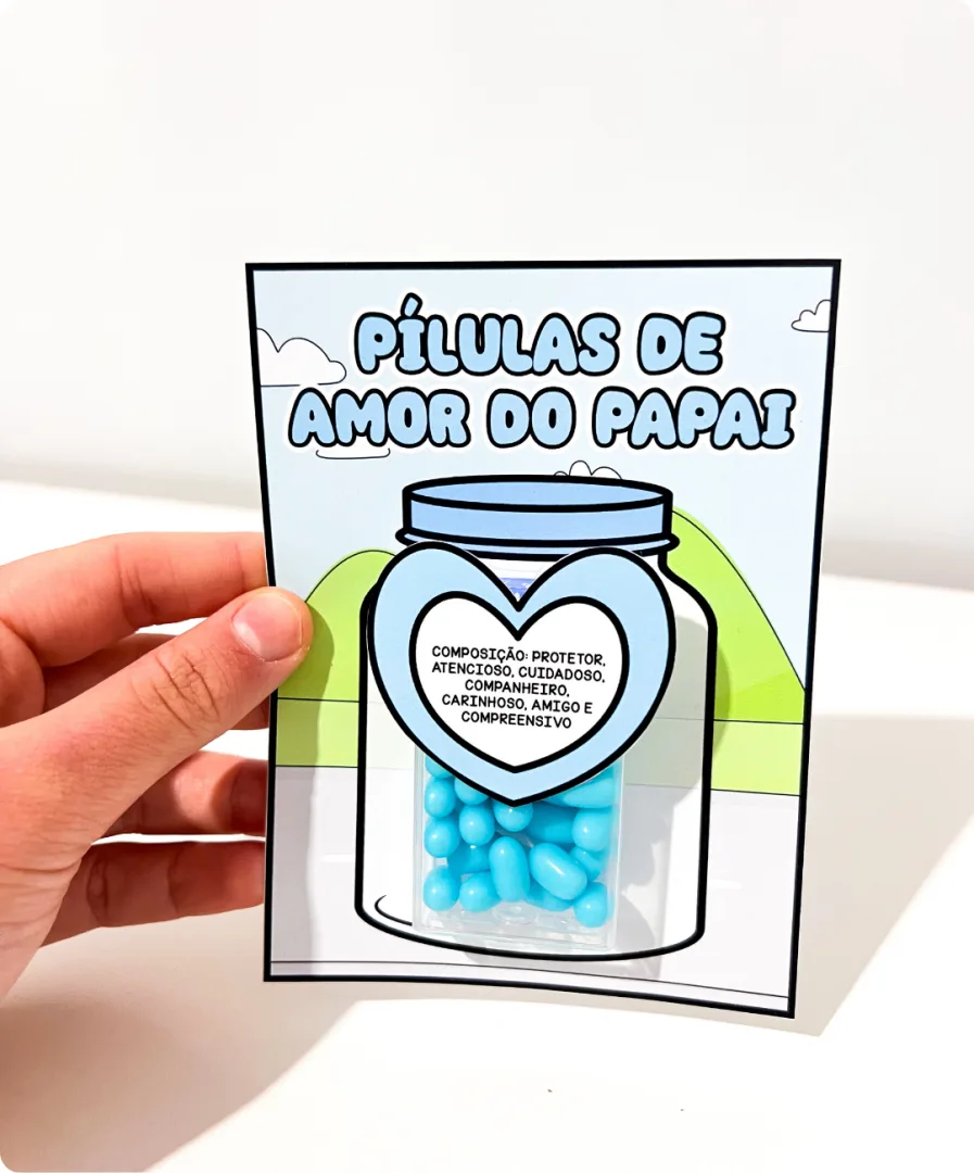 LEMBRANCINHA DIA DOS PAIS - Pílulas de Amor — imagem 3
