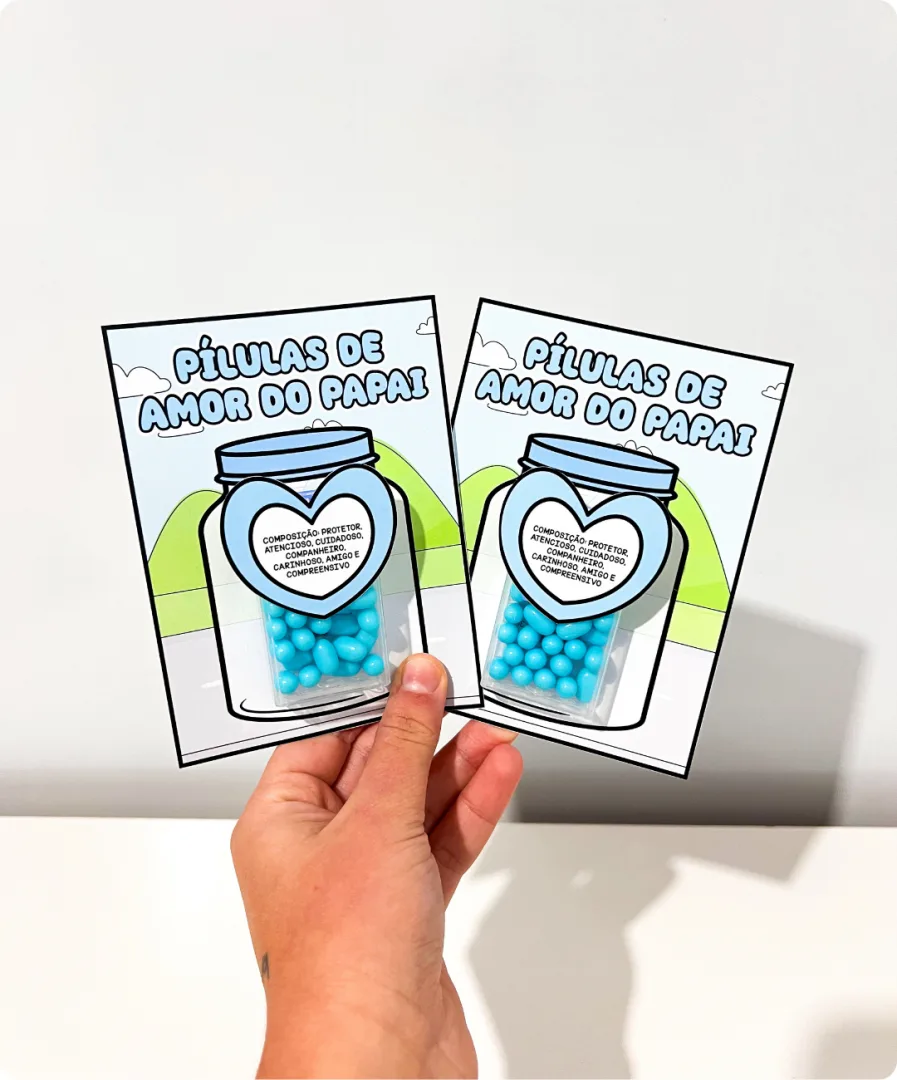 LEMBRANCINHA DIA DOS PAIS - Pílulas de Amor — imagem 4