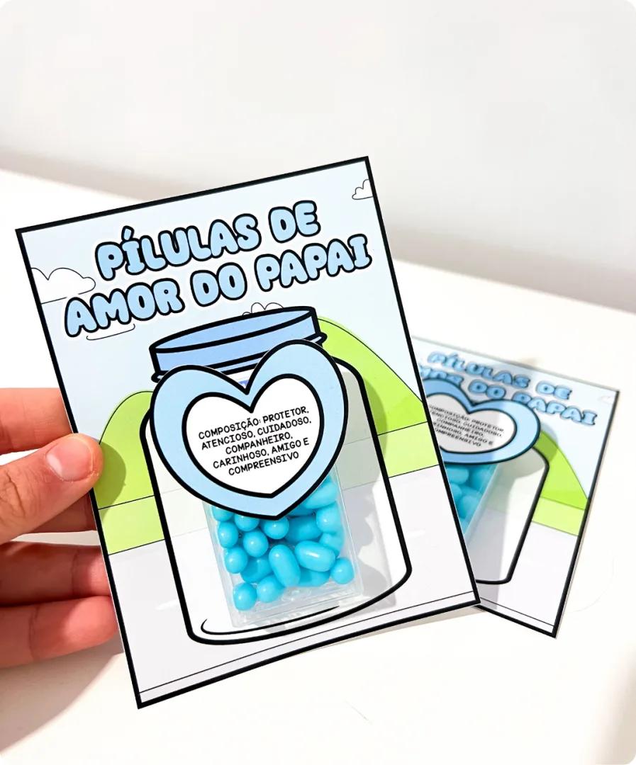 LEMBRANCINHA DIA DOS PAIS - Pílulas de Amor — imagem 5