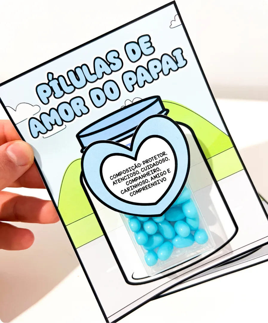 LEMBRANCINHA DIA DOS PAIS - Pílulas de Amor — imagem 7