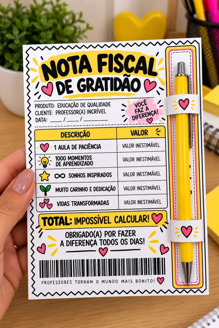 Lembrancinha Dia dos Professores para Imprimir — imagem 3