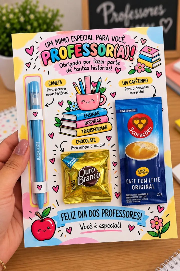 Lembrancinha Dia dos Professores para Imprimir — imagem 5