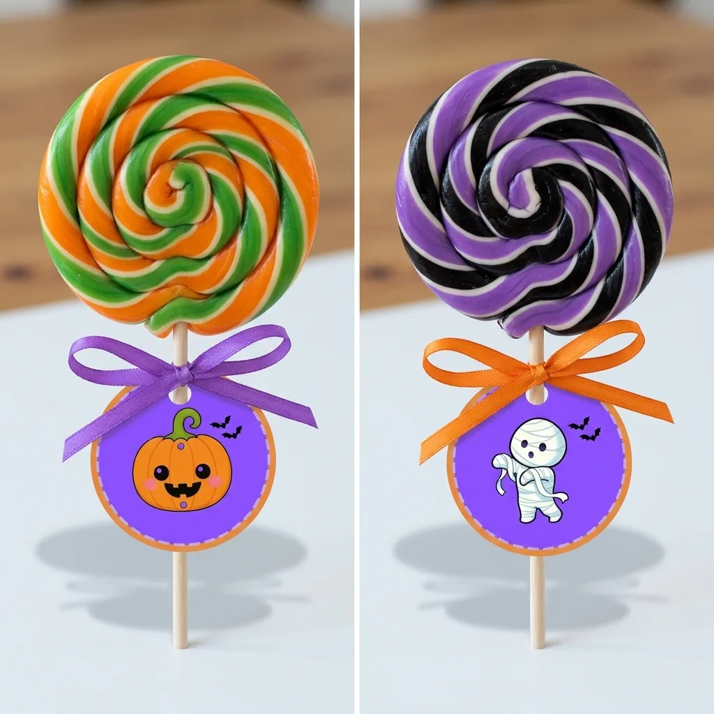 Lembrancinha Halloween -Tag Pirulitos Educação Infantil pdf — imagem 3