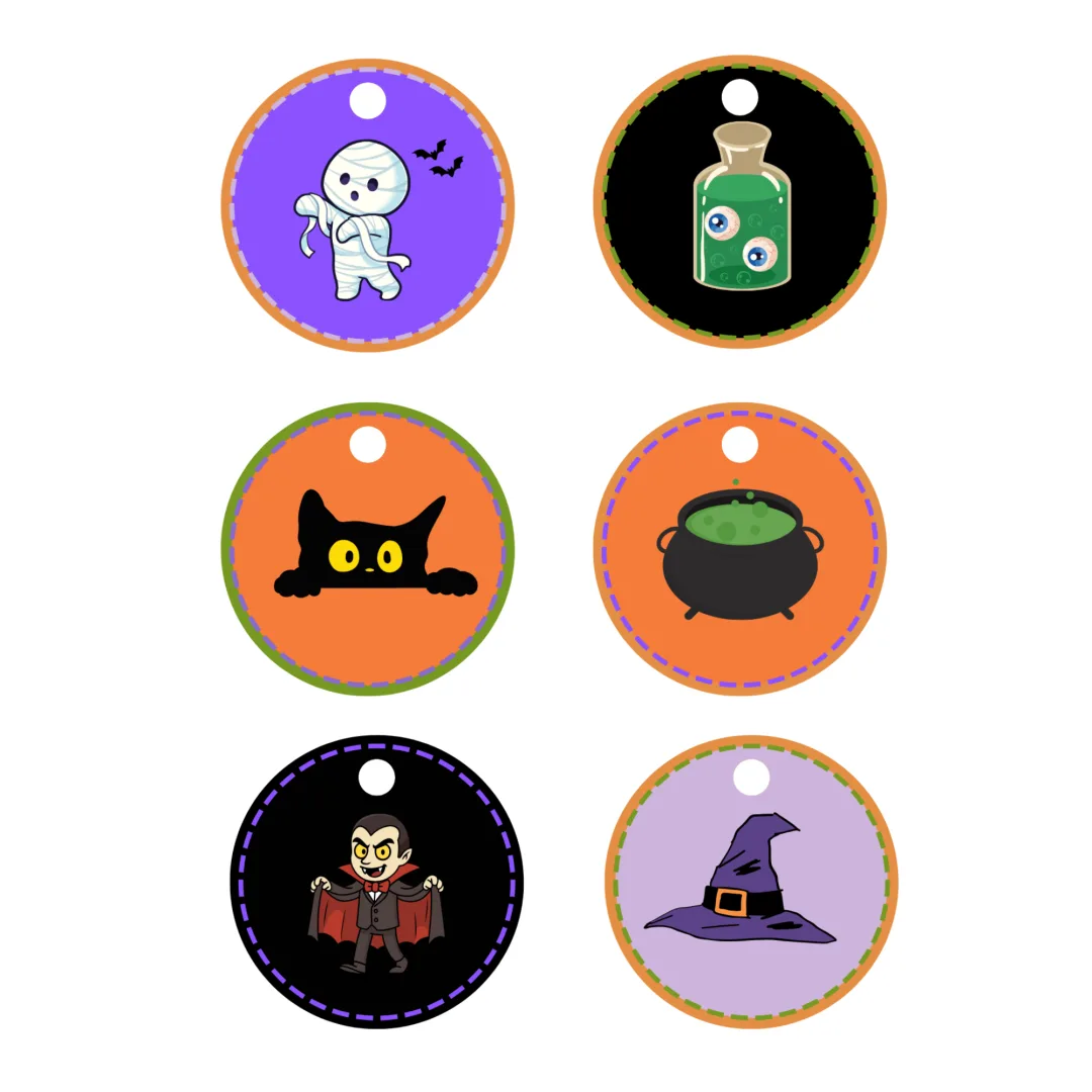 Lembrancinha Halloween -Tag Pirulitos Educação Infantil pdf — imagem 5