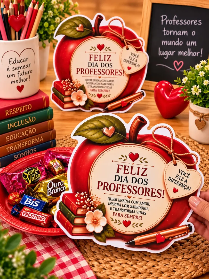Lembrancinha Maçãs – Dia dos Professores | PDF — imagem 2