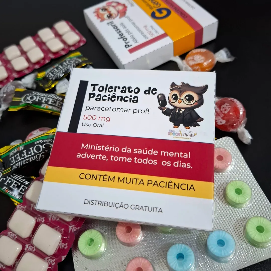 ⭐ LEMBRANCINHA PARA EQUIPE PEDAGÓGICA 🤓💊 — imagem 3