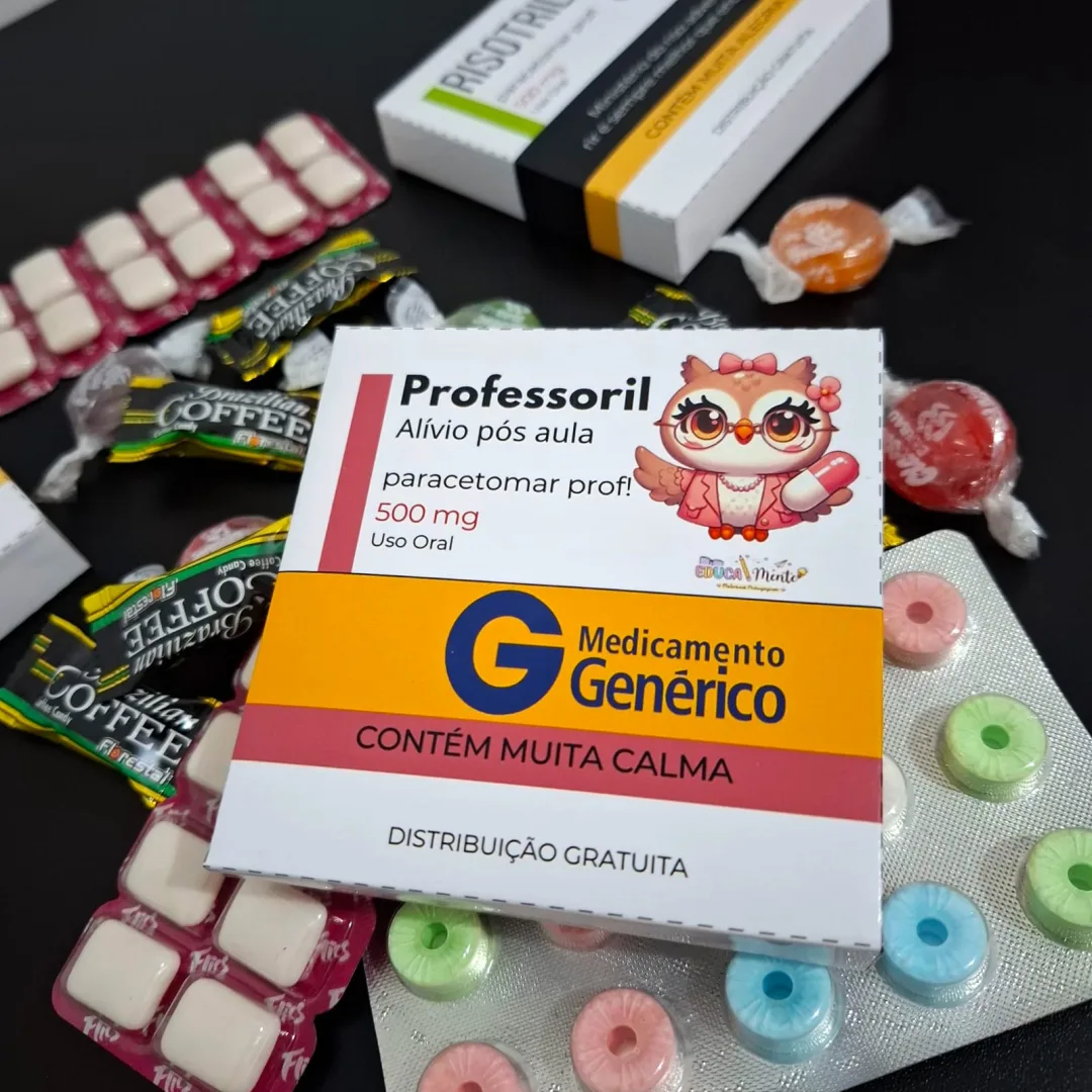 ⭐ LEMBRANCINHA PARA EQUIPE PEDAGÓGICA 🤓💊 — imagem 4