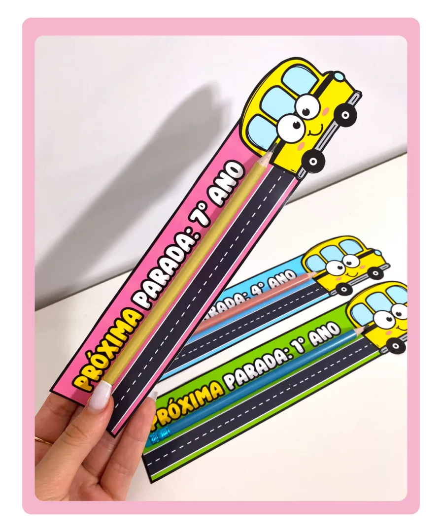 LEMBRANCINHA PRÓXIMA PARADA - 3 cores - 1º ao 9º ano — imagem 4
