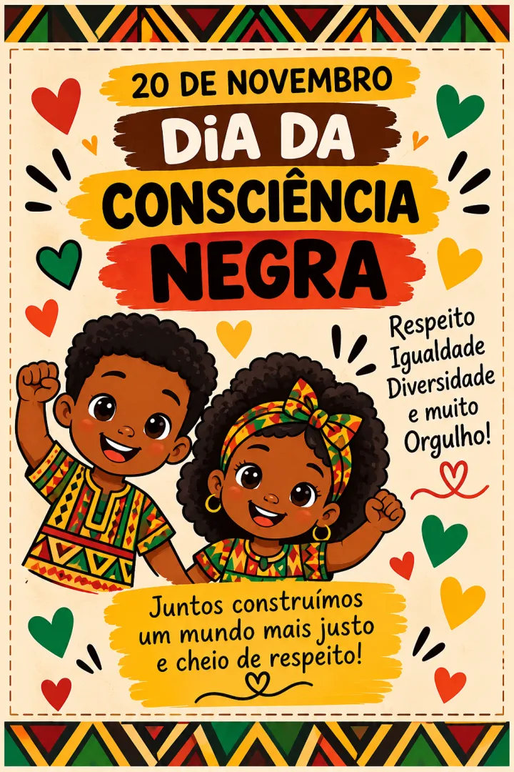 Lembrancinha Sacolinha Consciência Negra PDF - Educação Infantil — imagem 2