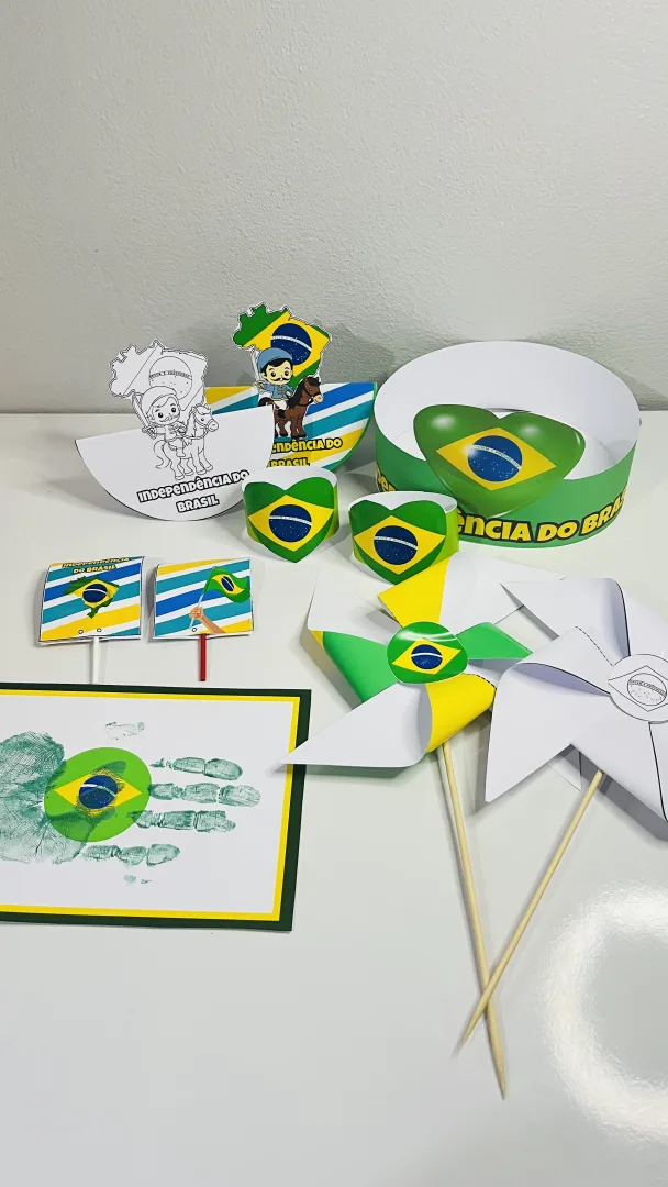 Lembrancinha Semana da Pátria*   🇧🇷 Celebre a Independência do Brasil com muita criatividade!  — imagem 5