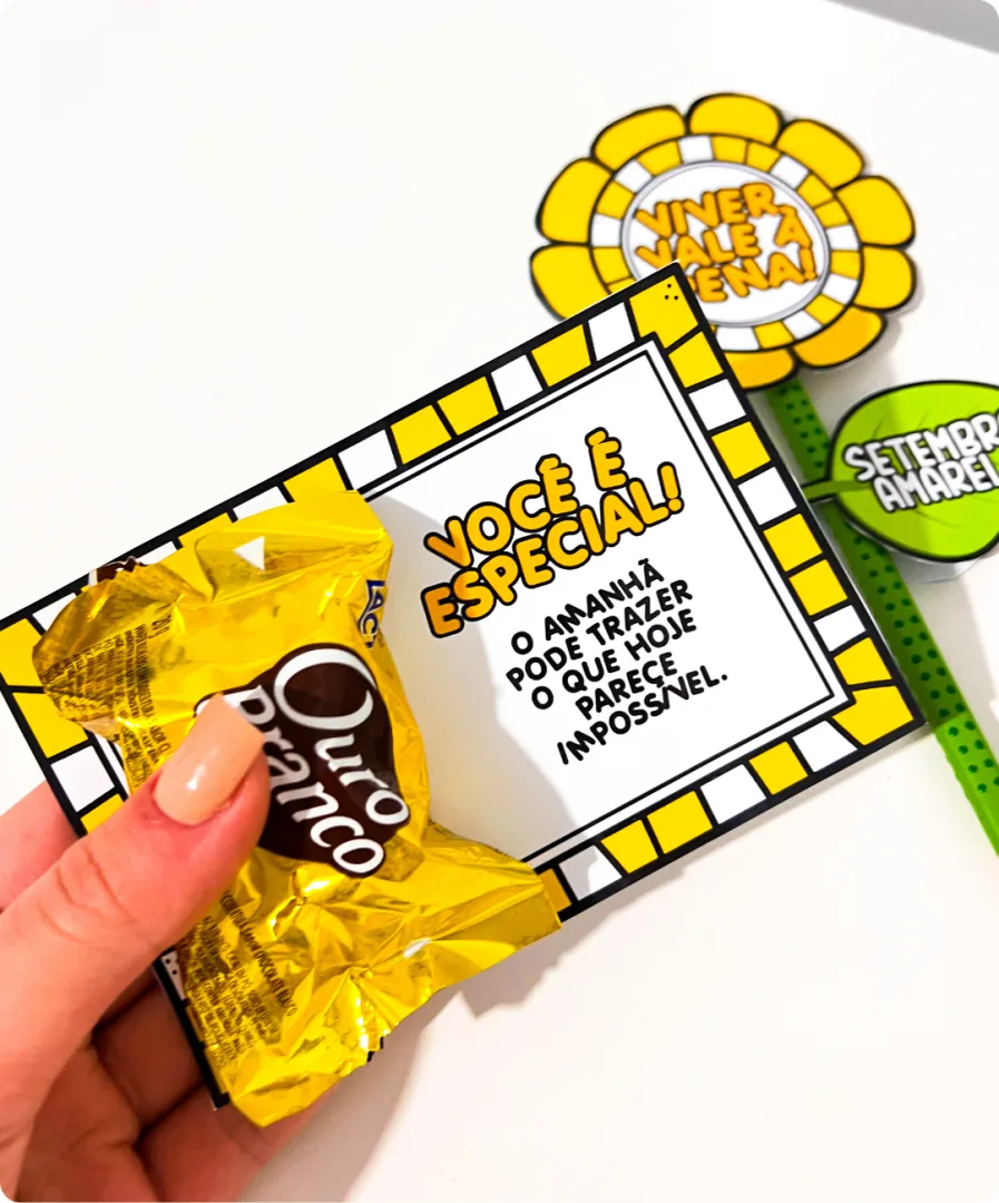 LEMBRANCINHA SETEMBRO AMARELO PARA IMPRIMIR — imagem 2