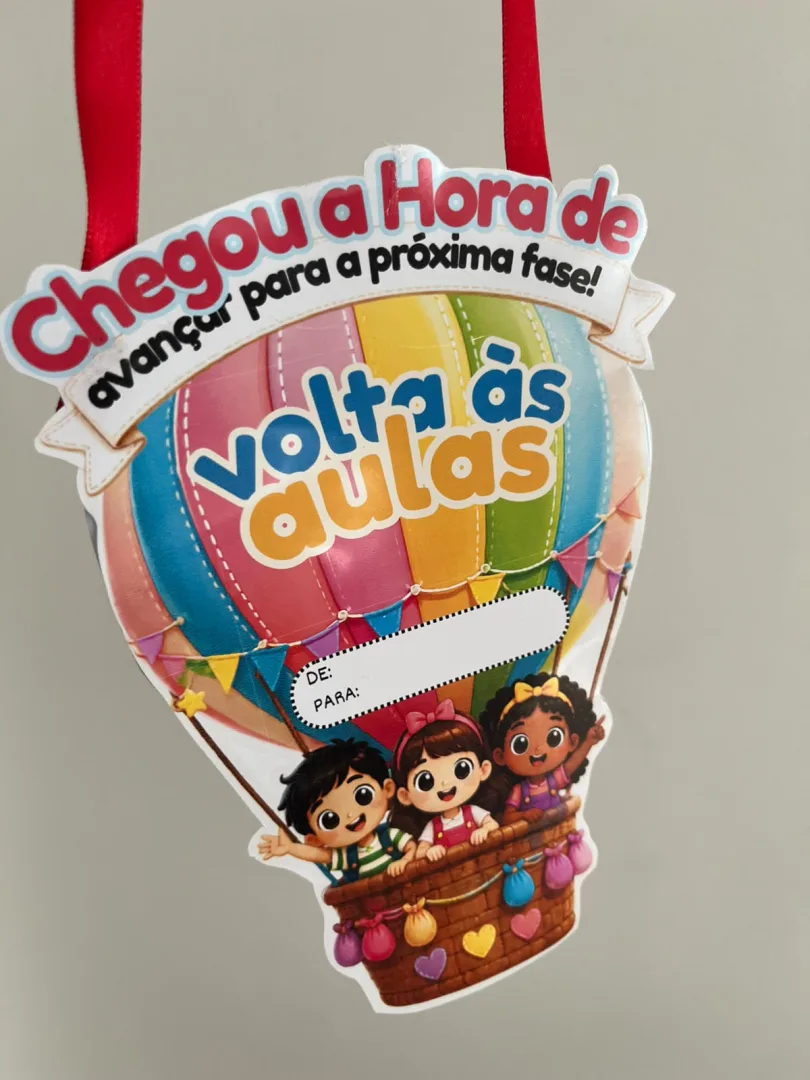  LEMBRANCINHA VOLTA AS AULAS  — imagem 3