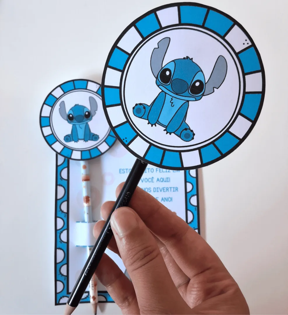 Lembrancinha Volta às Aulas - Stitch — imagem 5