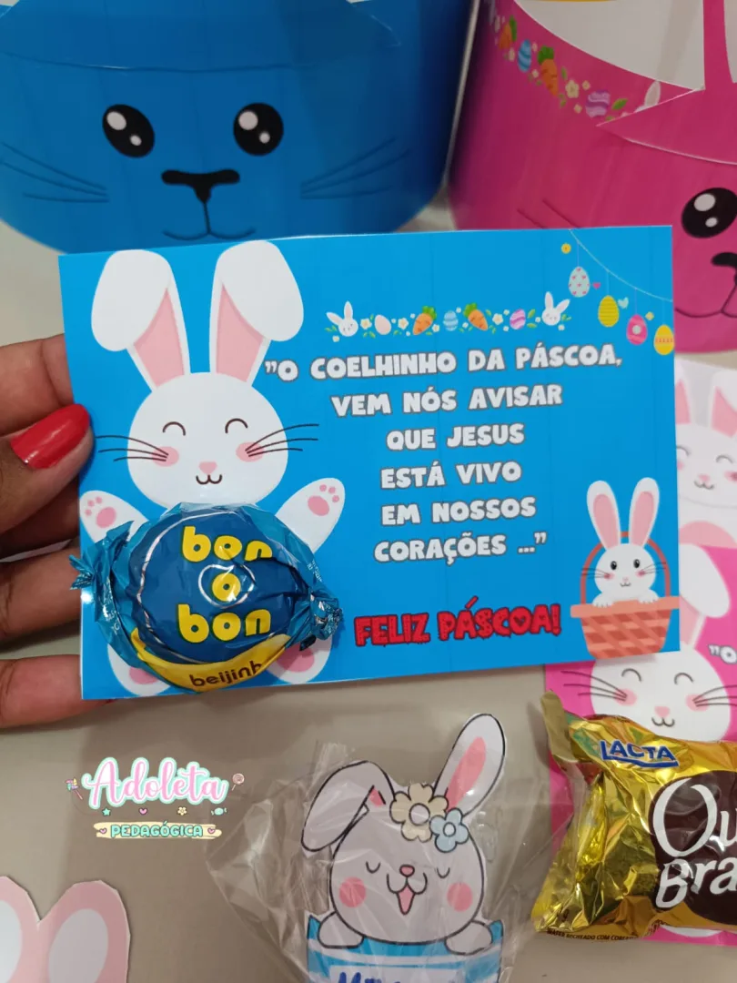 Lembrancinhas da Páscoa Coelhinho — imagem 4
