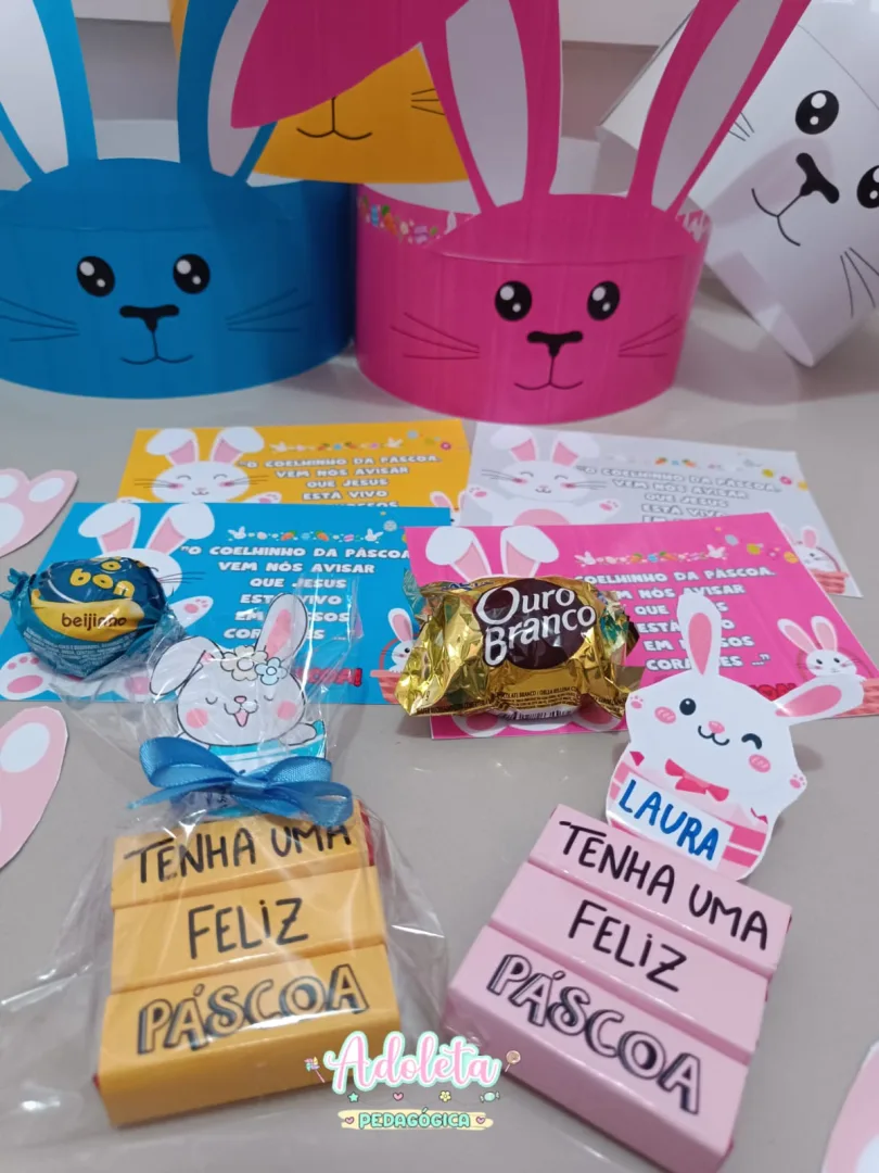 Lembrancinhas da Páscoa Coelhinho — imagem 7