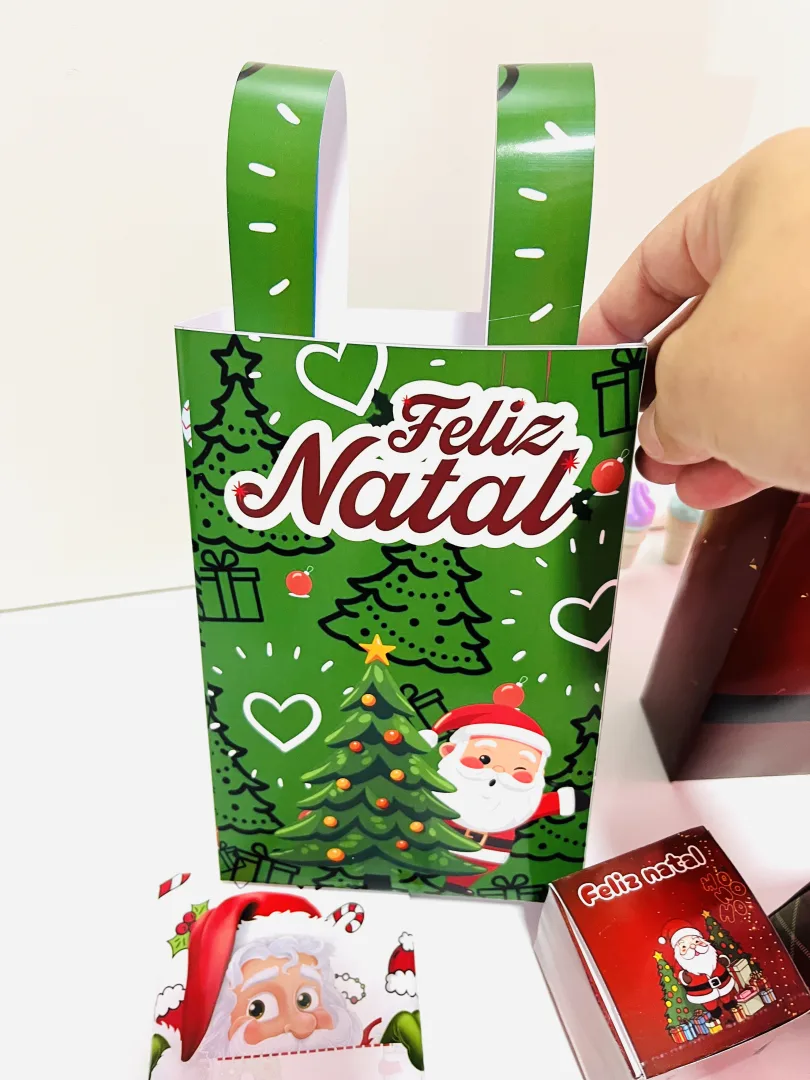 Lembrancinhas de Natal para Alunos - Kit PDF com Sacolinhas e Tags PLR — imagem 2