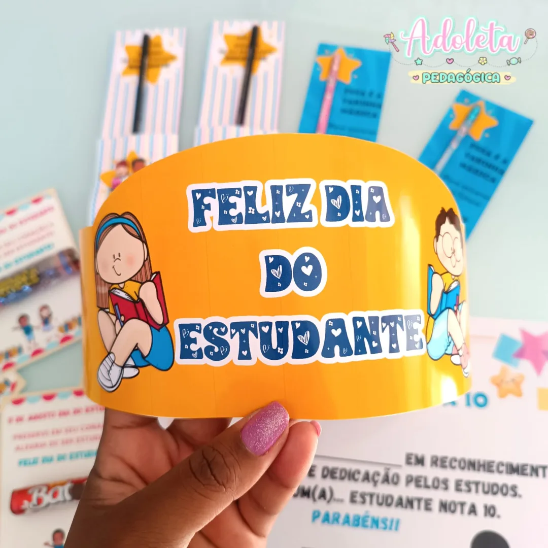 Lembrancinhas Dia do Estudante — imagem 2