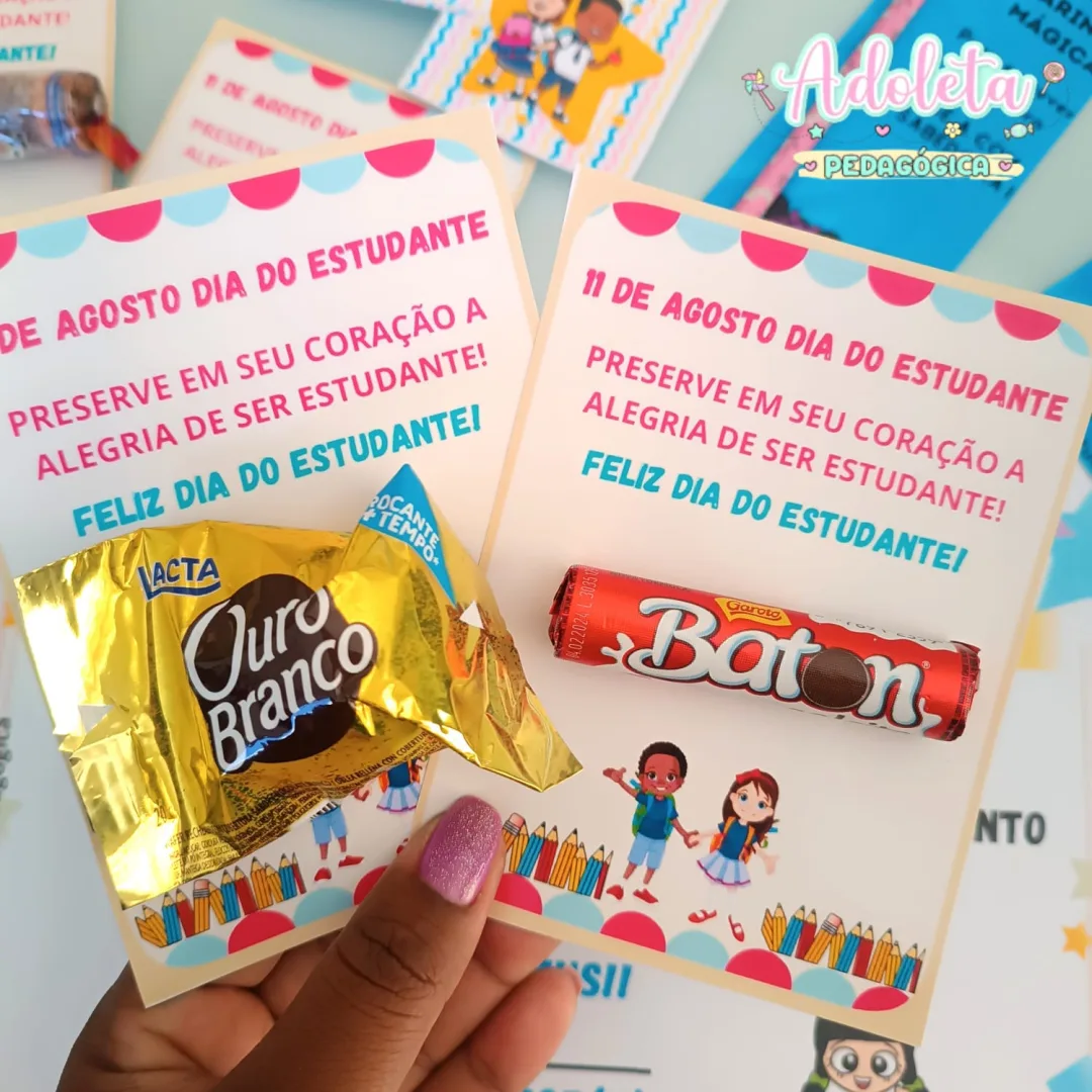 Lembrancinhas Dia do Estudante — imagem 7
