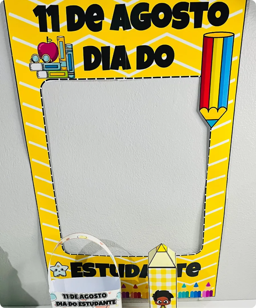 LEMBRANCINHAS DIA DO ESTUDANTE +MOLDURA PARA FOTOS — imagem 2