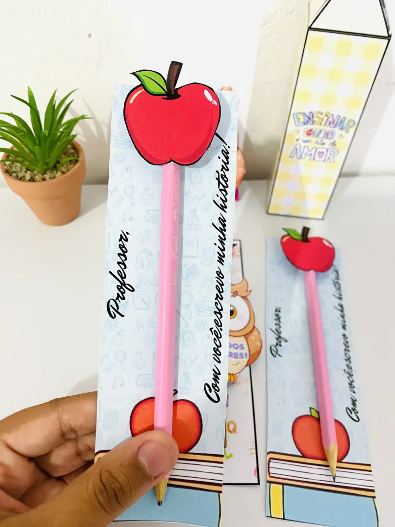 🌈Lembrancinhas Dia dos Professores* 💰6,50 😍Surpreenda seus mestres com um kit de lembrancinhas cheio de carinho! 3 op — imagem 3