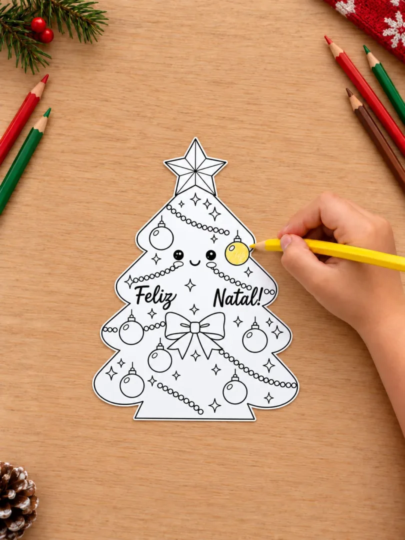 Lembrancinhas Escolares de Natal para Imprimir PDF - Educação infantil  — imagem 5