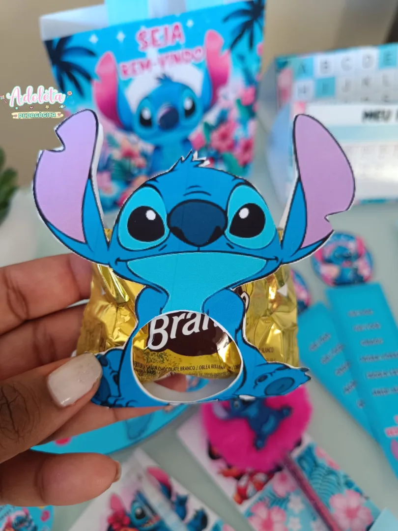 Lembrancinhas Volta Aulas Stitch — imagem 2