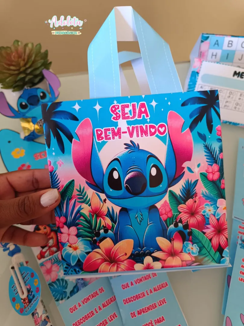 Lembrancinhas Volta Aulas Stitch — imagem 3
