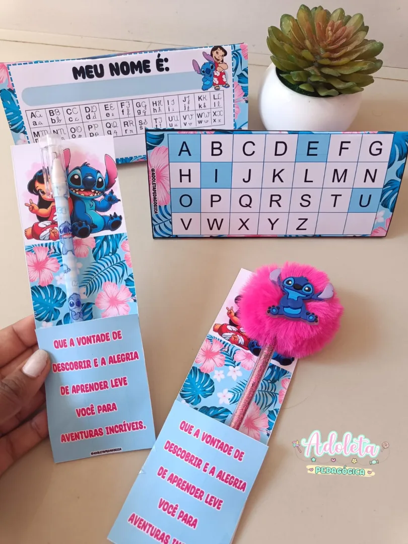 Lembrancinhas Volta Aulas Stitch — imagem 4