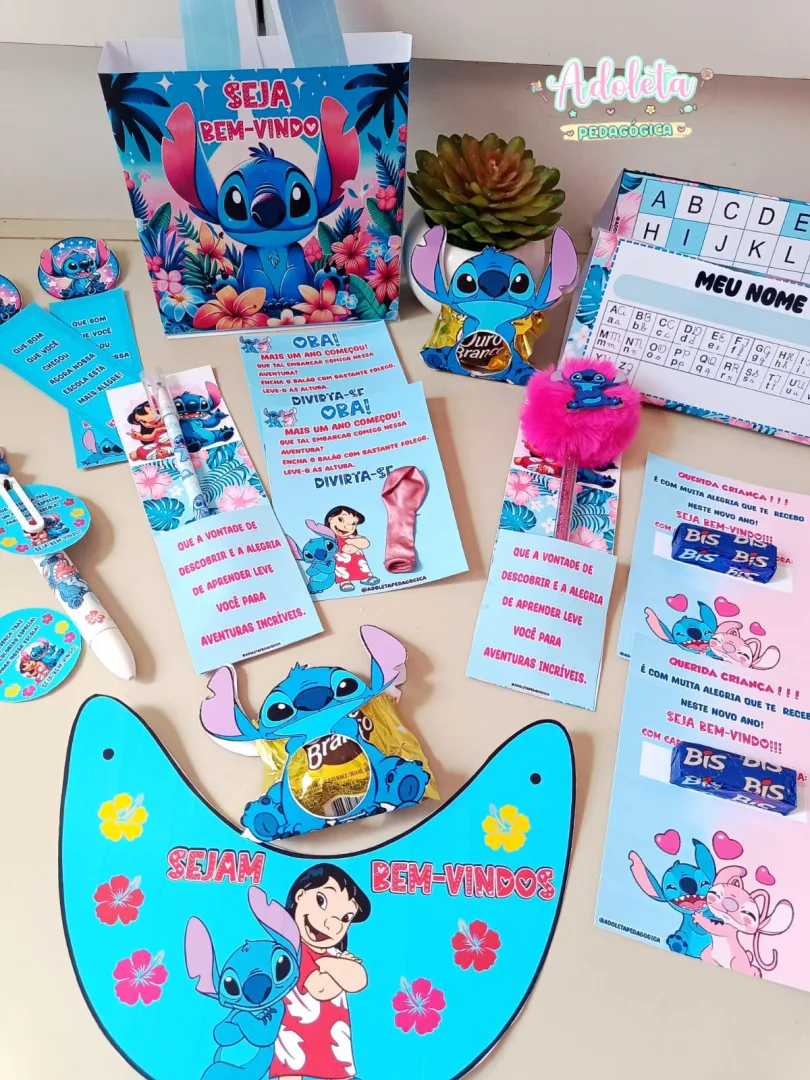 Lembrancinhas Volta Aulas Stitch — imagem 5