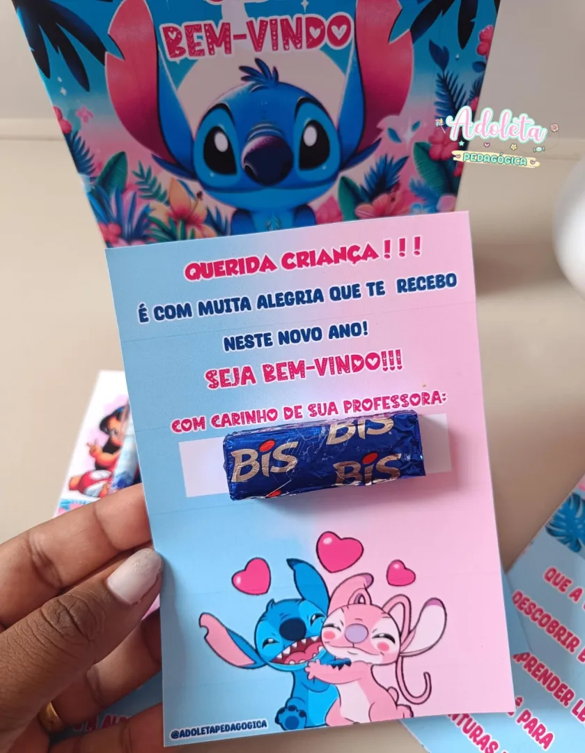 Lembrancinhas Volta Aulas Stitch — imagem 6