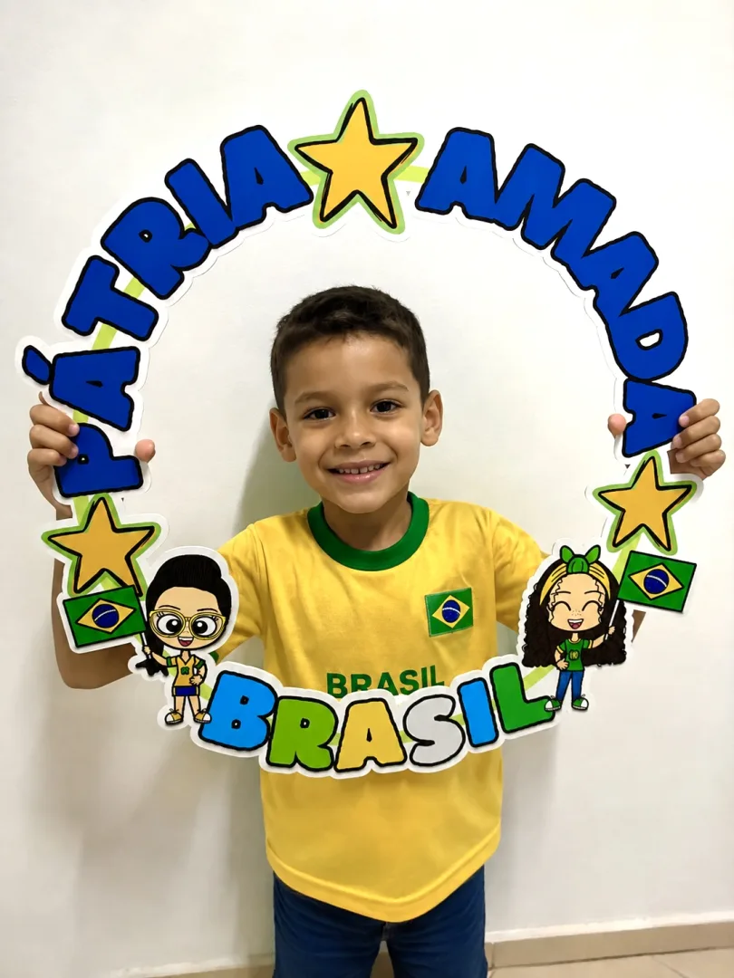 Moldura para bambolê - Independência do Brasil - 12 Páginas — imagem 2