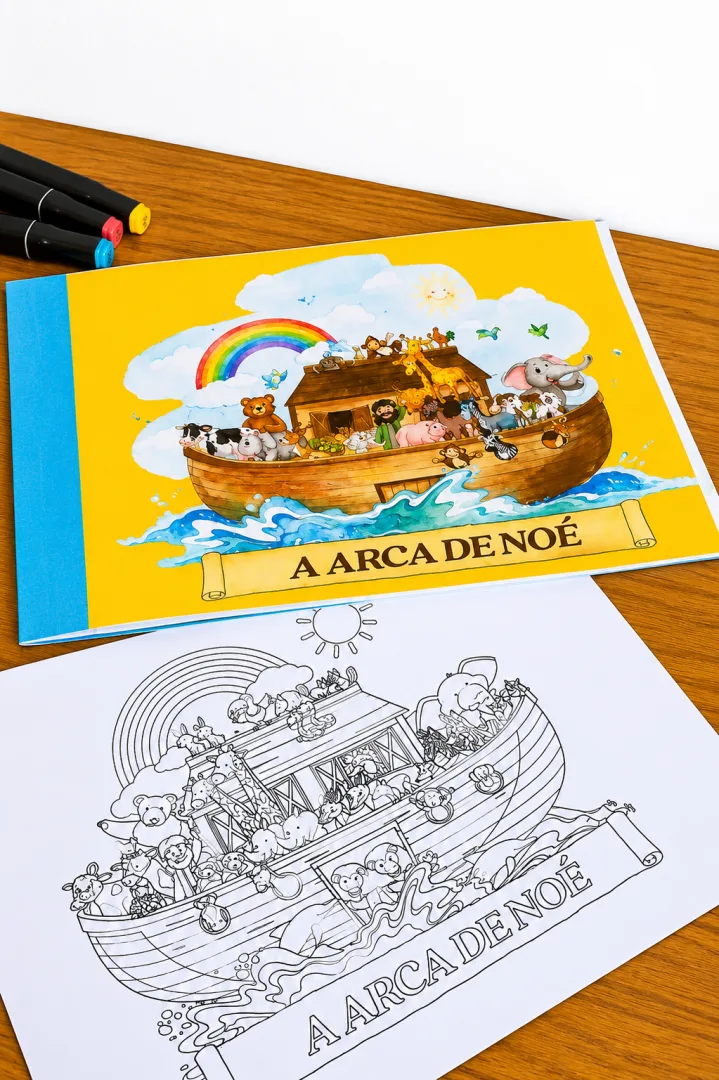 Livrinho Bíblico — A Arca de Noé — imagem 2