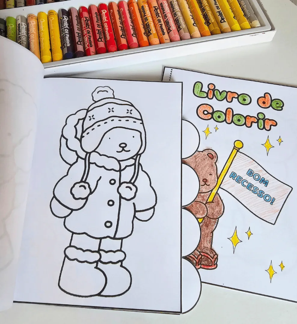 Livrinho de Colorir - Bom Recesso ( Bobbie Goods) — imagem 3