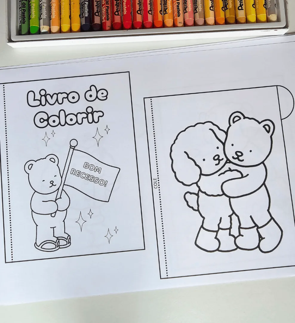 Livrinho de Colorir - Bom Recesso ( Bobbie Goods) — imagem 6