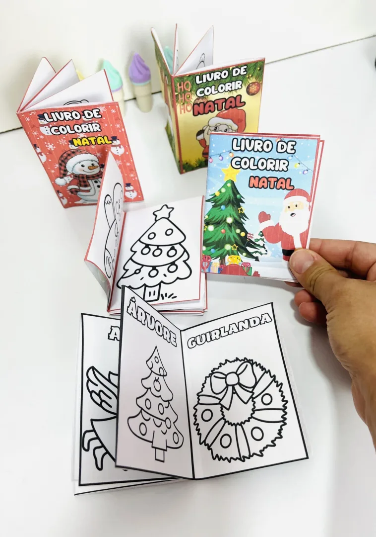 Livrinho de Colorir de Natal: Magia e Praticidade — imagem 2