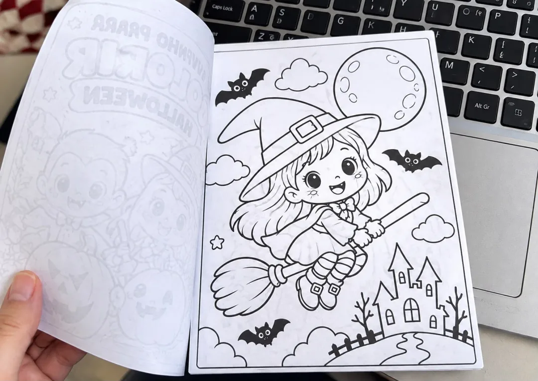 Livrinho de Colorir Halloween – Educação Infantil em PDF — imagem 4