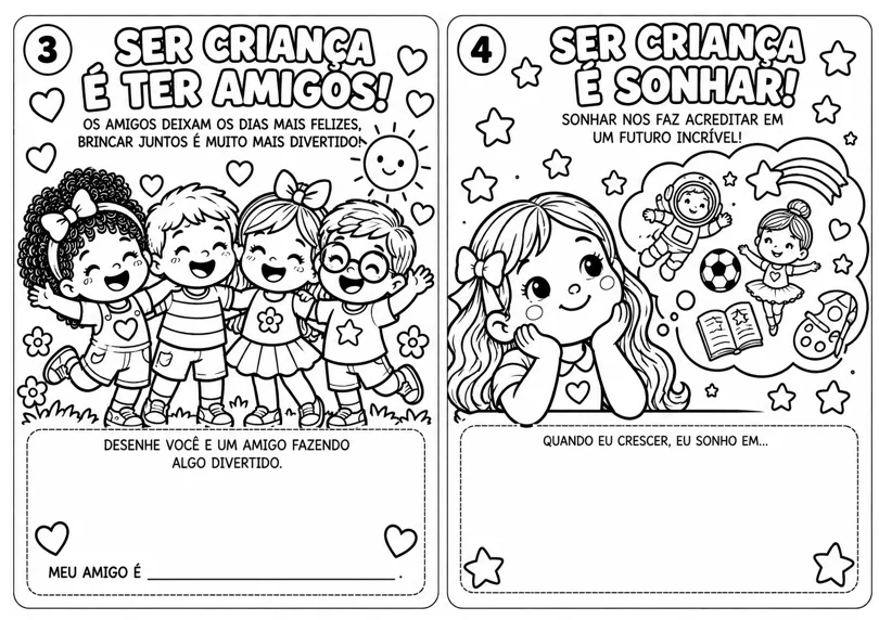 Livrinho Dia das Crianças – Educação Infantil e 1º/2º Ano em PDF — imagem 3