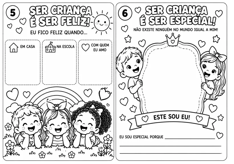 Livrinho Dia das Crianças – Educação Infantil e 1º/2º Ano em PDF — imagem 2