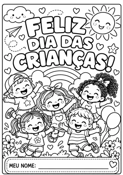Livrinho Dia das Crianças – Educação Infantil e 1º/2º Ano em PDF — imagem 5