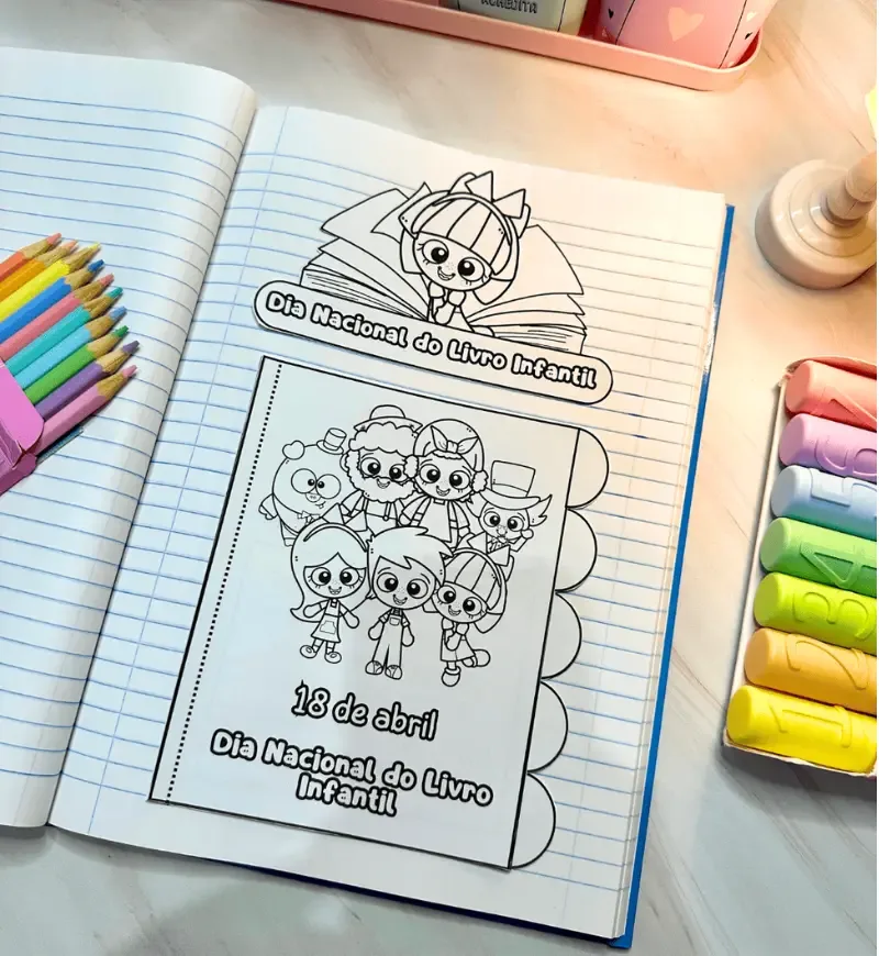 Livrinho Interativo - Dia do Livro Infantil — imagem 3