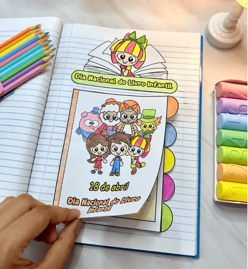 Livrinho Interativo - Dia do Livro Infantil — imagem 5