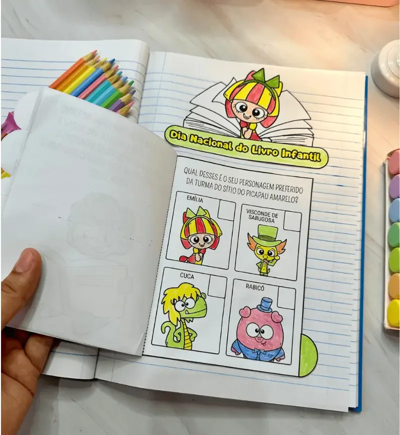Livrinho Interativo - Dia do Livro Infantil — imagem 6