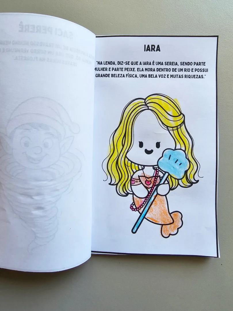Livrinho Personagens Folclore — imagem 3